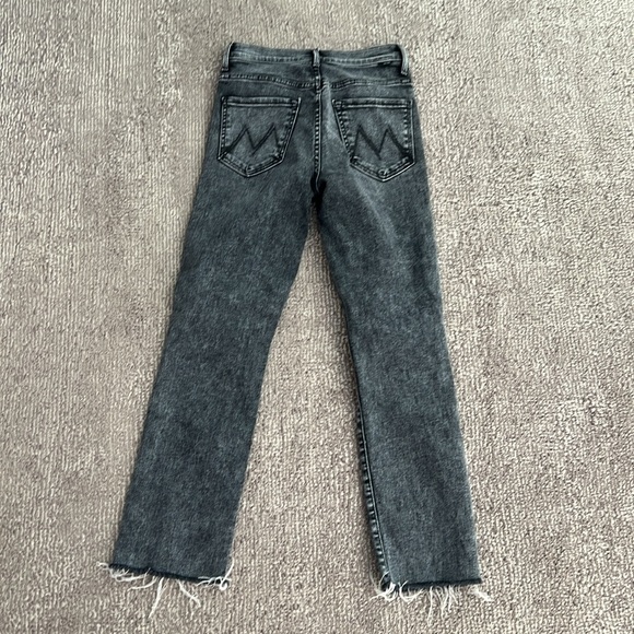 Mother Denim High Waisted Rascal Ankle Snippet Jean Womens 26 Train Stops - Picture 6 of 8
